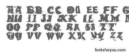 Шрифт Quasimodocaps