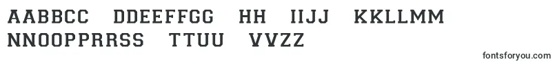 Шрифт Collegiateinsideflf – эсперанто шрифты