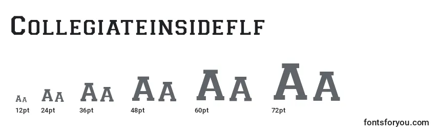 Collegiateinsideflf Font Sizes