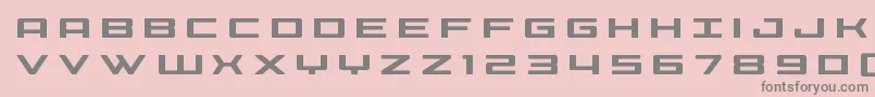 Phoeniciatitle Font – Gray Fonts on Pink Background