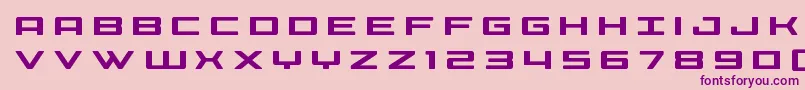 Phoeniciatitle Font – Purple Fonts on Pink Background
