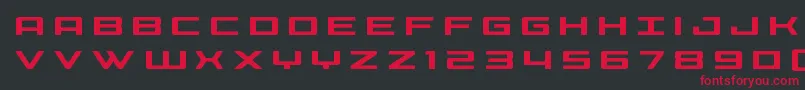 Phoeniciatitle Font – Red Fonts on Black Background