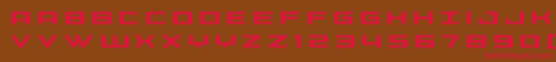 Phoeniciatitle Font – Red Fonts on Brown Background