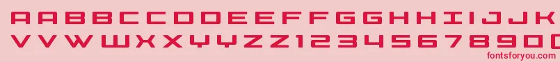 Phoeniciatitle Font – Red Fonts on Pink Background