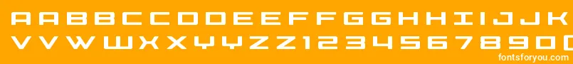 フォントPhoeniciatitle – オレンジの背景に白い文字