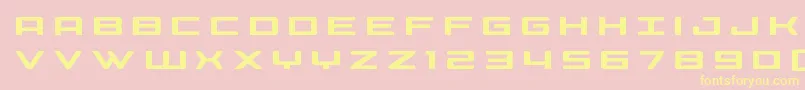 Phoeniciatitle Font – Yellow Fonts on Pink Background