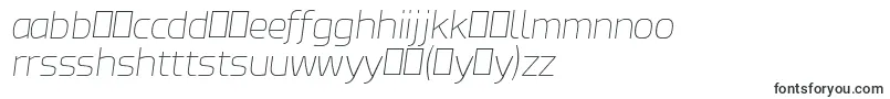 フォントEsphimereThinItalic – ハウスフォント