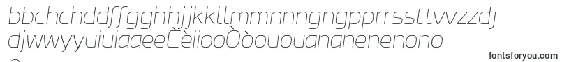 EsphimereThinItalic Font – Creole Fonts