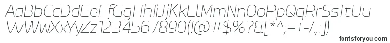 EsphimereThinItalic-fontti – Fontit Adobe Muselle