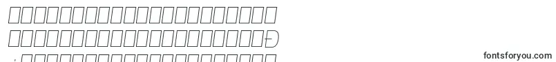 EsphimereThinItalic-fontti – tataarin fontit