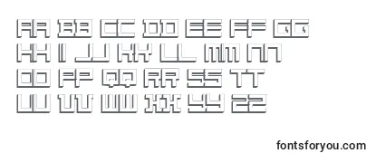 Konstructiv3DDker-fontti