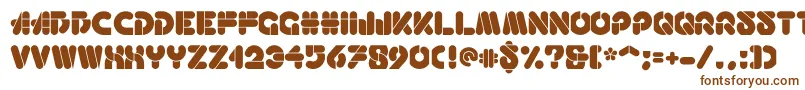 Haricot Font – Brown Fonts on White Background