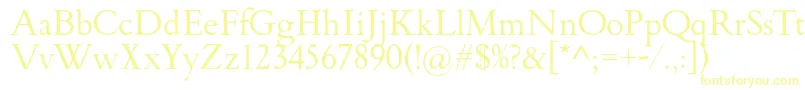 FlankerGriffo Font – Yellow Fonts