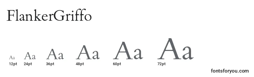 Размеры шрифта FlankerGriffo