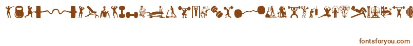 Gym Font – Brown Fonts