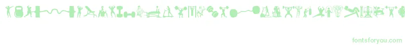 Gym Font – Green Fonts