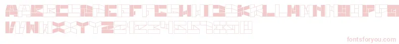 BillGatesWindows Font – Pink Fonts on White Background