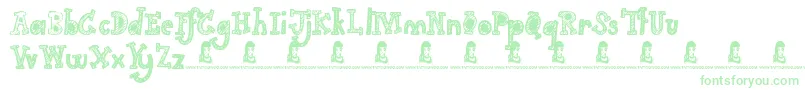 GimmeYourLove Font – Green Fonts
