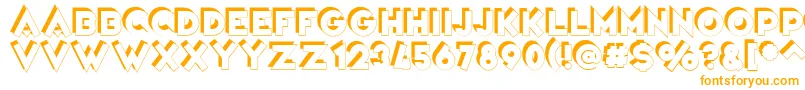 VarietРІCirque Font – Orange Fonts on White Background