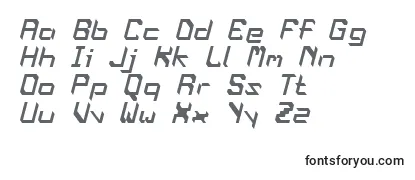 Review of the OblaqueOblique Font