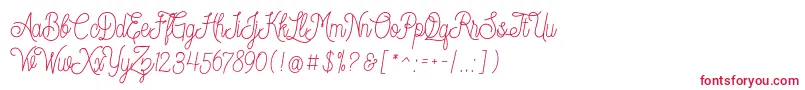 Dreamcatcherspersonaluse Font – Red Fonts