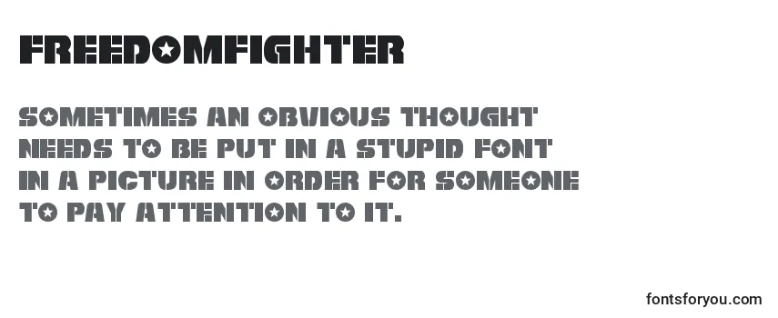 Шрифт Freedomfighter
