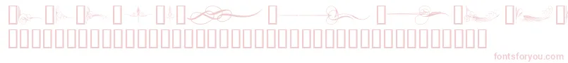 CurlyArtNouveau Font – Pink Fonts