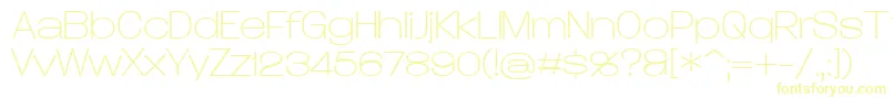 DueraExpathinPersonal Font – Yellow Fonts