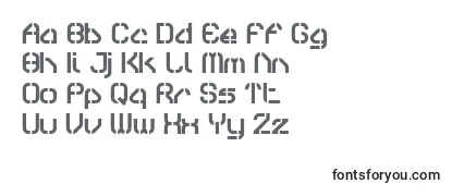 SylarStencil-fontti