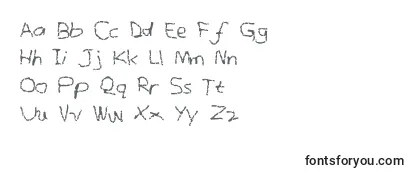 Crayonsketches Font