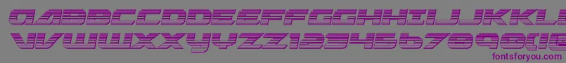 Graymalkinchrome Font – Purple Fonts on Gray Background