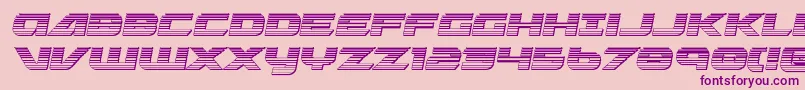 Graymalkinchrome Font – Purple Fonts on Pink Background