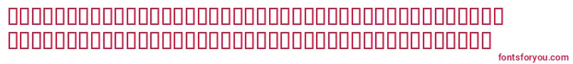 BulmerMtRegularAltItalic Font – Red Fonts on White Background