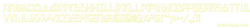 Подробнее о шрифте BionicTypeShadow Шрифт BionicTypeShadow – жёлтые шрифты