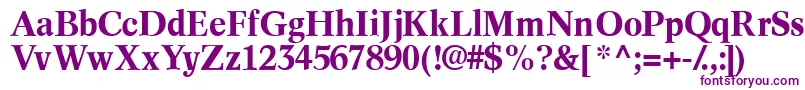 InformaticssskBold Font – Purple Fonts on White Background