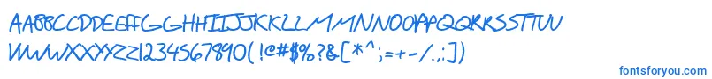 SfScribbledSansScBold Font – Blue Fonts