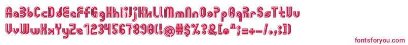 Giovanni Font – Red Fonts on White Background