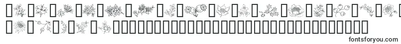 TraditionalFloralDesign Font – Fonts for Autocad