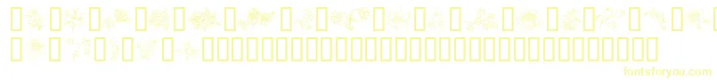 TraditionalFloralDesign Font – Yellow Fonts