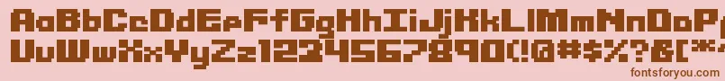 Más sobre la fuente Librium ffy fuente Librium ffy – Fuentes Marrones Sobre Fondo Rosa