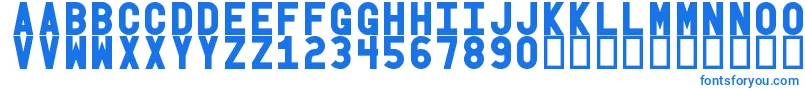 Obgb Font – Blue Fonts