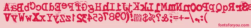 Más sobre la fuente TypistysRorrim fuente TypistysRorrim – Fuentes Rojas Sobre Fondo Rosa
