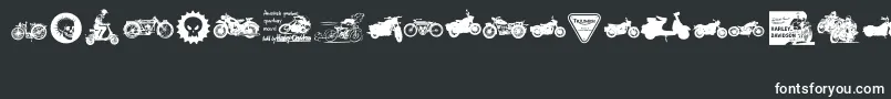 VintageMotorcycleClub2 Font – White Fonts