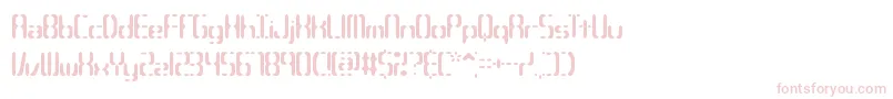 CompliantConfuse3sBrk Font – Pink Fonts on White Background