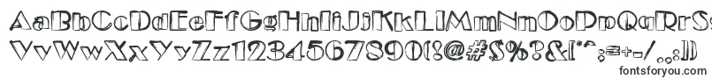 Dsetudec-Schriftart – OTF-Schriften