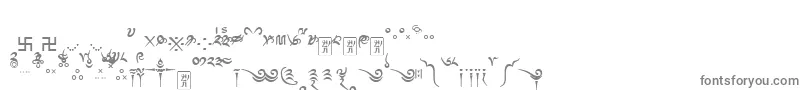 Police Tibetanmachineweb8 – polices grises sur fond blanc