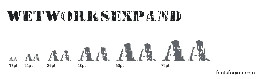Wetworksexpand Font Sizes