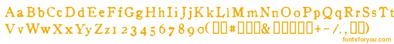 InAlphabet Font – Orange Fonts