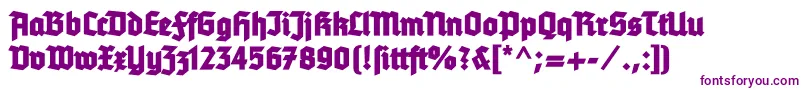 Tannenbergfett Font – Purple Fonts