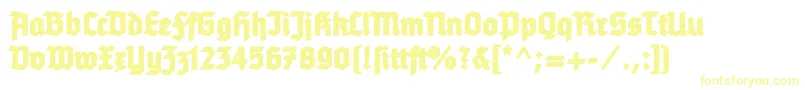 Tannenbergfett Font – Yellow Fonts